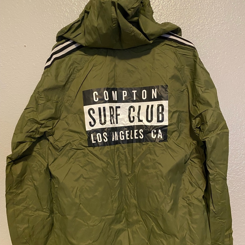 Matix olive green windbreaker - Picture 3 of 3